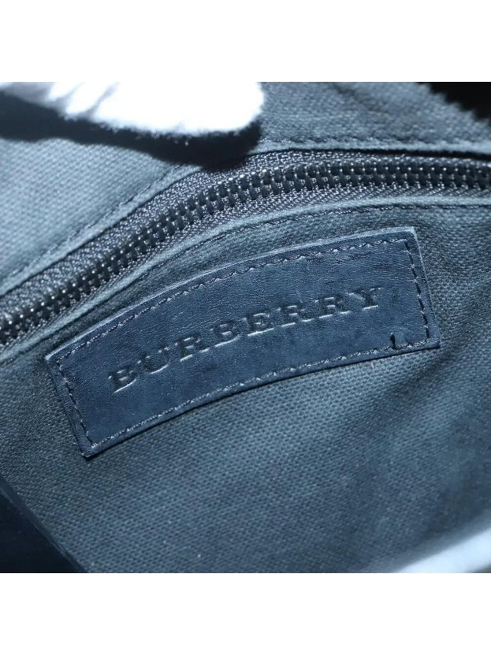 Authentic BURBERRY Nova Check Shoulder Bag PVC Beige - Picture 7 of 16